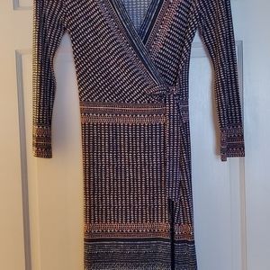 BCBGMAXAZRIA Adele wrap dress